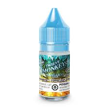 Twelve Monkeys ICE AGED (3 Flavors 60mL - 3mg/mL & 6mg/mL (Freebase))